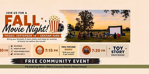 Union City Parks & Recreation Fall Movie Night