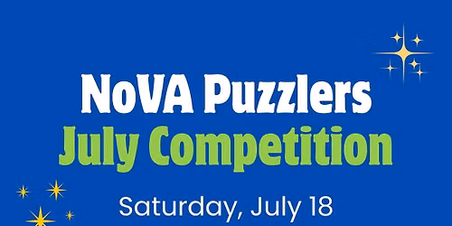 July Speed Puzzling Competition!