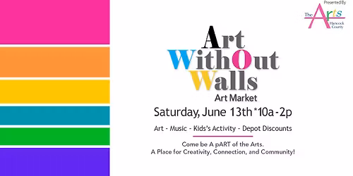 Art Without Walls Art Market - (AWOW) Second Saturday