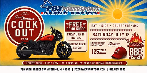Indian Motorcycle Great Summer Cookout