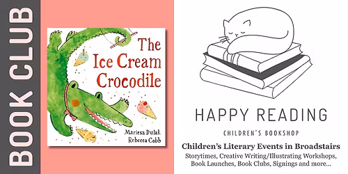 Kid\u2019s Book Club: The Ice Cream Crocodile (3+)