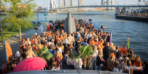 Vrijmiboot Rotterdam - Koningsnacht 