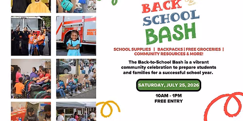 Families First Annual Back-to-School Bash [Free]