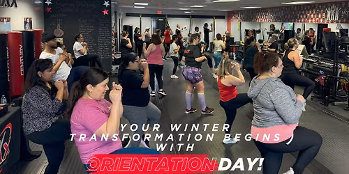 Orientation Day - Winter Challenge 2026!