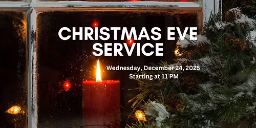 Christmas Eve Service at Cape May Presbyterian Church