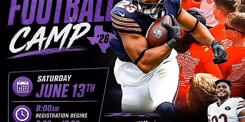 Roschon Johnson Youth Football Camp