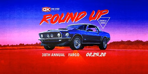 38th Annual Fargo OK Tire Round Up Show and Shine