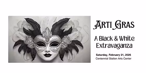 Arti Gras: A Black & White Extravaganza