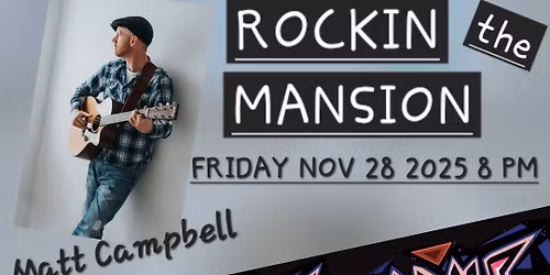 OTIS STRANGE, The Lustre, Matt Campbell, Rocking the Mansion,
