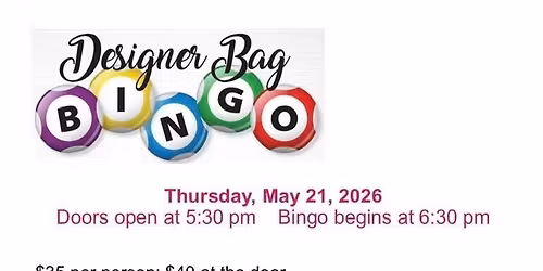 Designer Bag Bingo