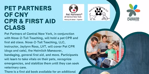 Pet Partners of CNY CPR  & First Aid Class
