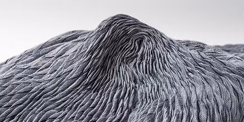 Plisseringer i v\u00e6ven ved Lotte Dalgaard og Paulette Adam