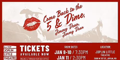 Come Back to the 5 & Dime, Jimmy Dean, Jimmy Dean