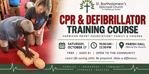 Family & Friends CPR\/Defibrillator Course