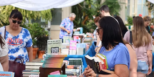 Boozy Bookfair at the Botanical Gardens