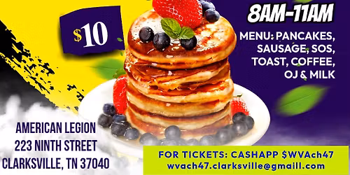 Annual Pancake Breakfast Fundraiser