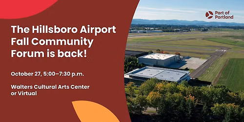 Hillsboro Airport (HIO) Fall Community Forum