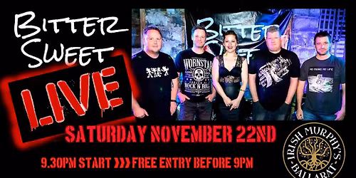 Bitter Sweet LIVE at Irish