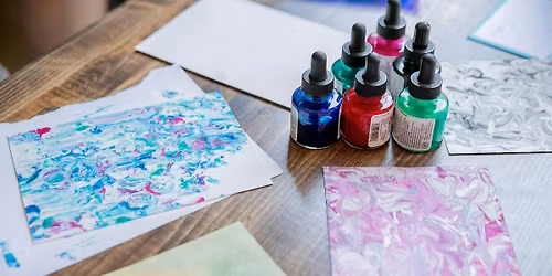 Half Term Holiday Activity : Sensory Board Craft and Paper Marbling