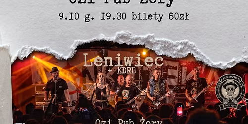 9.10 \u017bory - Leniwiec + KDRB koncert w Ozi Pub