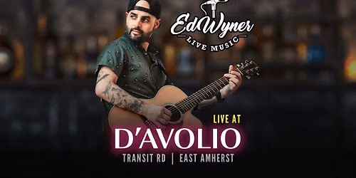 Ed Wyner Live at D'Avolio (East Amherst)!