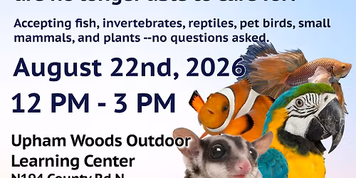 Exotic Pet Surrender Event - Wisconsin Dells
