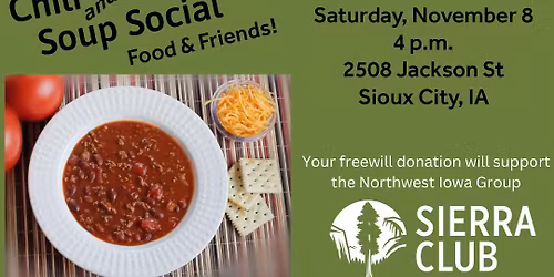 Chili and Soup Social Fundraiser