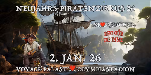 ST\u00d6RTEB\u00dcKERS NEUJAHRS-PIRATENZIRKUS 26