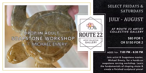 Drop-In Adult Soapstone Carving Workshops