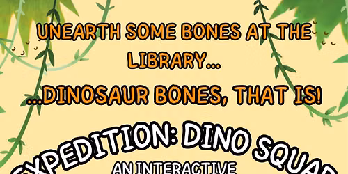 Dinosaur Museum: Dinos at the Library!