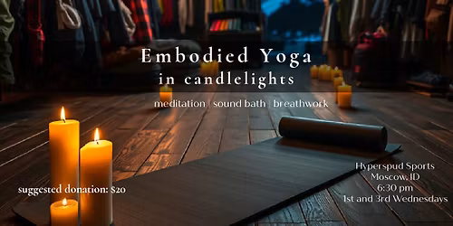 EMBODIED YOGA in candlelights 