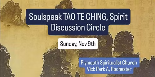 The Tao Te Ching SoulSpeak Circle