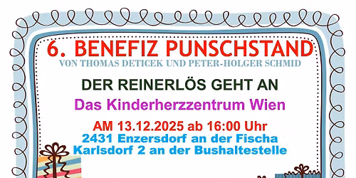 6. Benefiz Punschstand