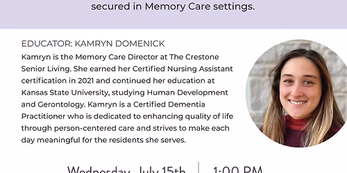 Education Series: Why Hazards Must Be Locked in Memory Care