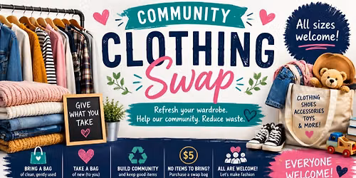 \ud83c\udf08 All Ages Community Clothing Swap