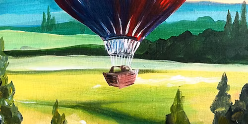 Join Brush Party to paint ' Up up and Away' in Milton Keynes