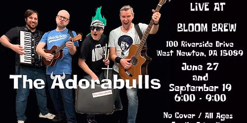 THE ADORABULLS - Live at BLOOM BREW!!!