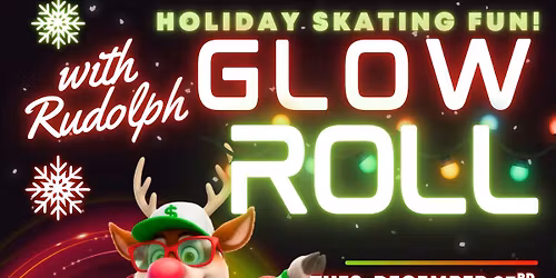 \ud83c\udf84 Holiday Skating Fun with Rudolph \u2013 Glow Roll! \ud83e\udd8c\u2728