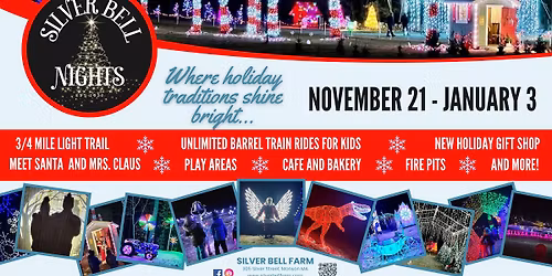 "Silver Bell Nights" Holiday Light Show Experience
