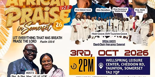 AFRICAN PRAISE IN SOMERSET 2026