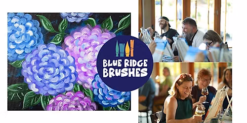 Paint + Sip: "Bright Hydrangeas" at Hazy Mountain Vineyards & Brewery