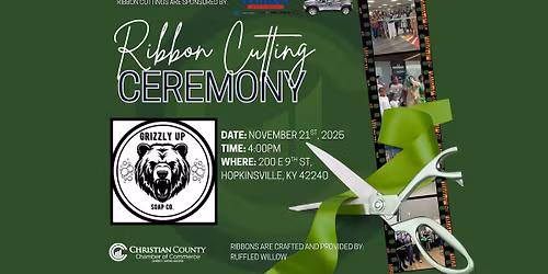 Ribbon Cutting: Grizzly Up Soap Co.