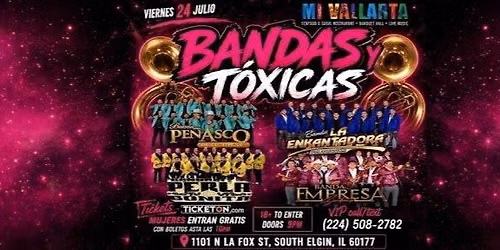 BANDA PE\u00d1ASCO, BANDA LA ENKANTADORA & MAS