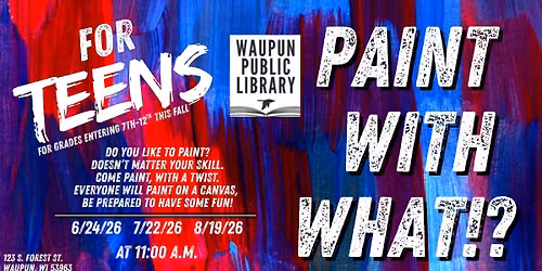 Teen, Paint with What!?