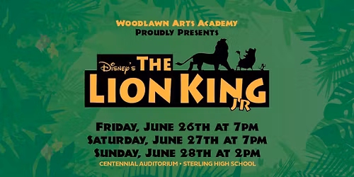 Disney\u2019s \u2018The Lion King Jr.'