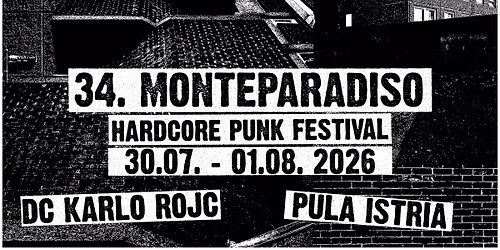 34th Monteparadiso Hardcore Punk Festival!