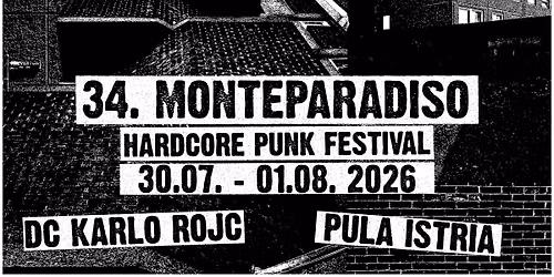 34th Monteparadiso Hardcore Punk Festival!
