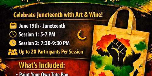 Juneteenth Sip & Paint (Session 2)
