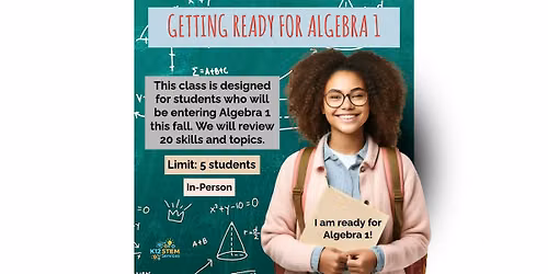 Get Ready for Algebra 1!