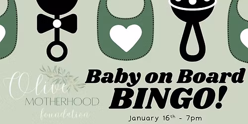 Baby on Board Bingo!
